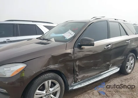 2013 Mercedes-Benz Ml 350 from USA, damaged, VIN 4JGDA5JB6DA162951